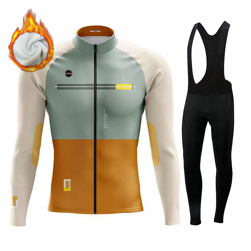 Winter Clothing Men Sale - Зимний велосипедный комплект из джерси Gobikful,