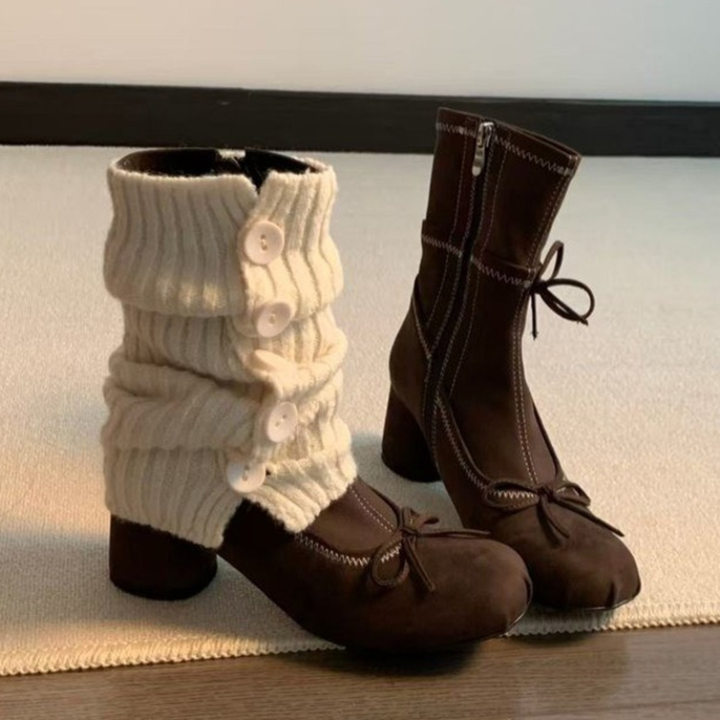 Winter Clothing For Woman - Женские сапоги на высоком каблуке с