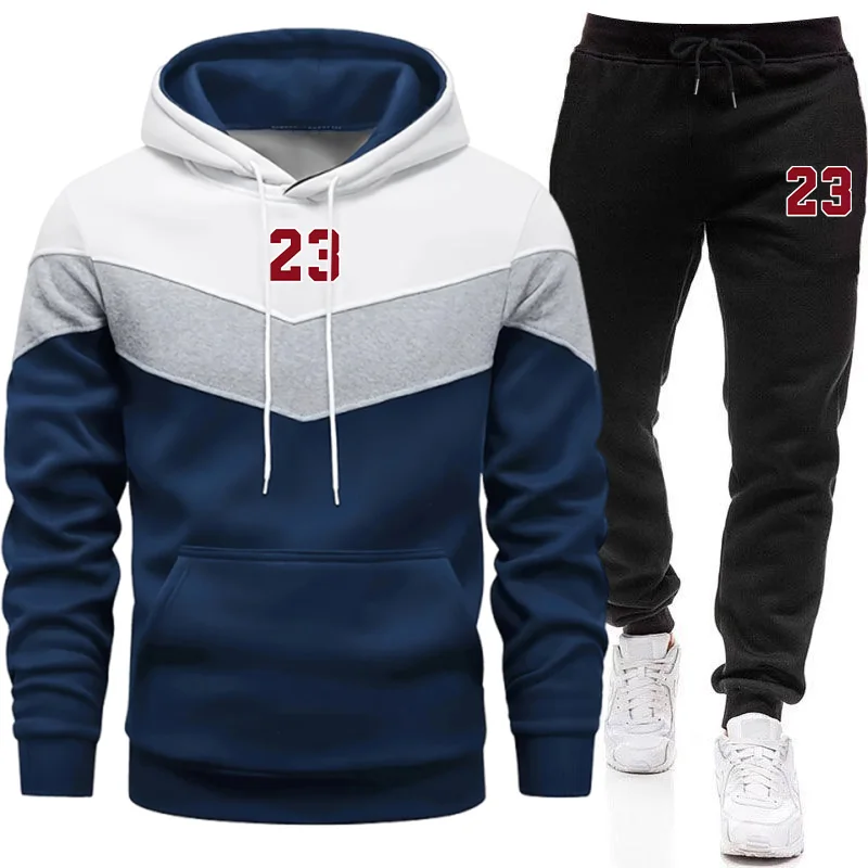 Winter Clothing Men - Новый мужской спортивный костюм: повседневная толстовка