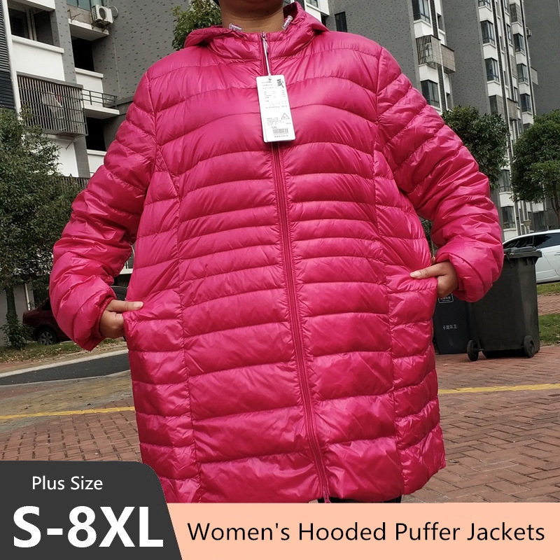 Jacket Winter Clothing - Женские куртки-пуховики с капюшоном размера плюс
