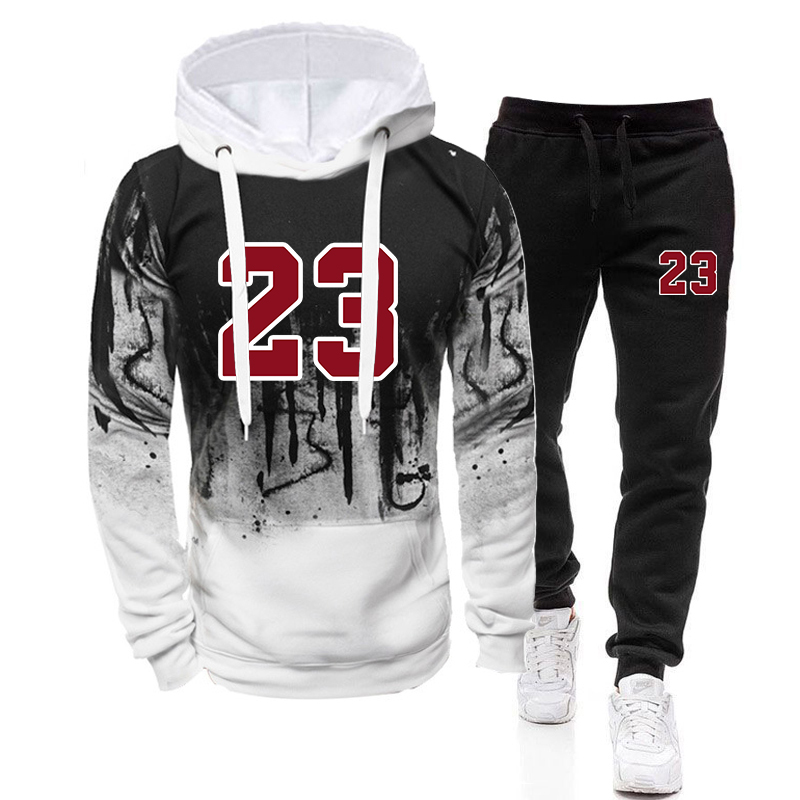 Winter Clothing Men Sale - Мужской спортивный костюм, спортивный принт, повседневные
