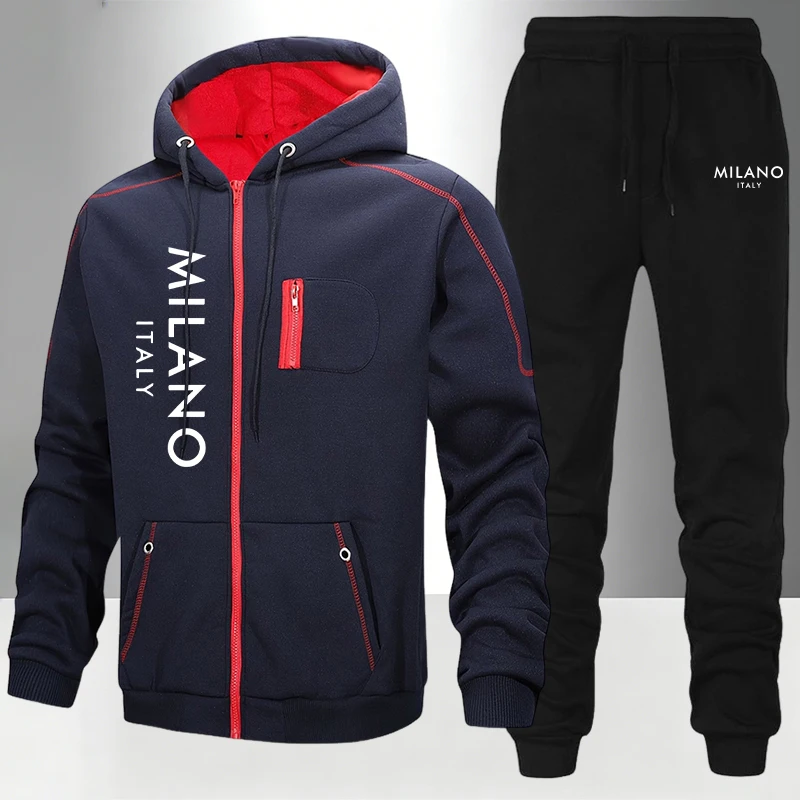 Jacket Winter Clothing - Новый мужской спортивный костюм 2026 года: