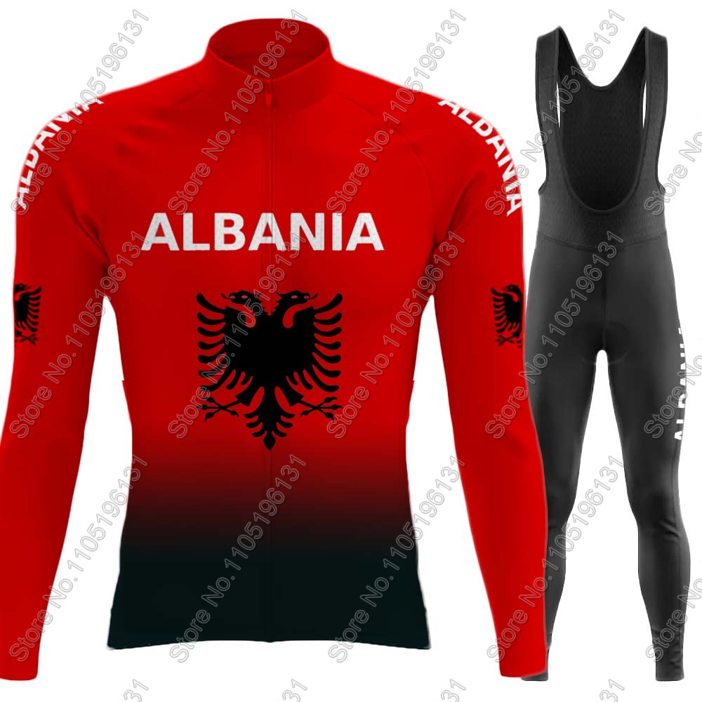Winter Clothing Men Sale - Национальная сборная Албании 2026, комплект велосипедного