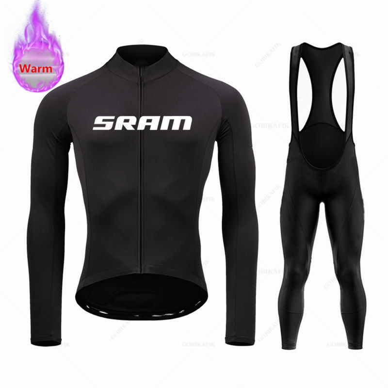Winter Clothing Men Sale - Зимний теплый флисовый комплект Sram с