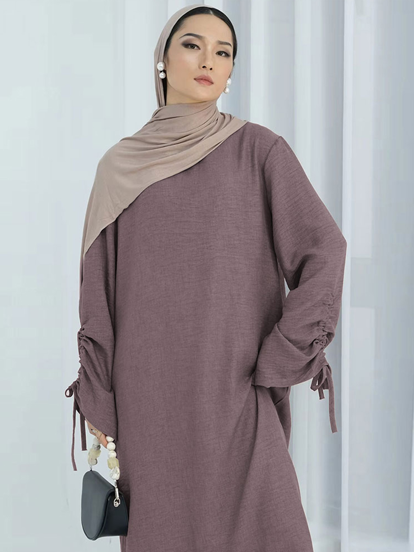 Арабский длинный халат Абая Ск – обзор и цена Winter Clothing Dubai
